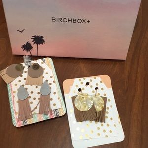 Three pairs of brand new earrings